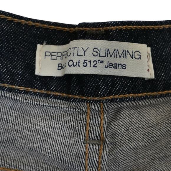 Levi's Perfectly Slimming Bootcut 512 Jeans Womens 16 - Picture 9 of 11